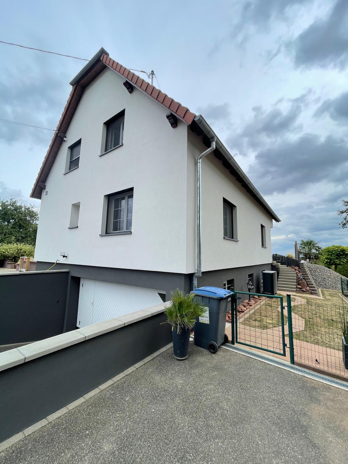 Chantier de façade par Crépi Centre en Alsace